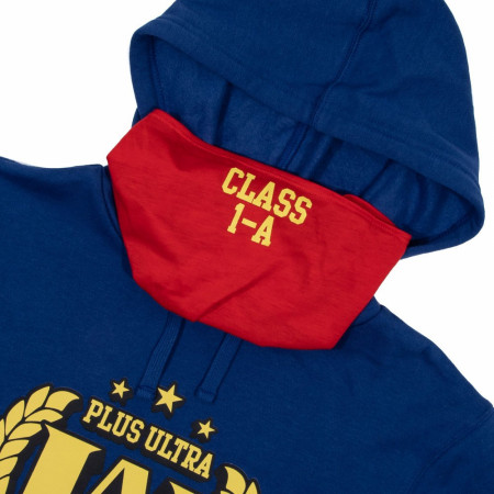 My Hero Academia Crest Hoodie with Built-in Face Mask Gaiter